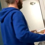 NAKED FOR DELIVERY MAN