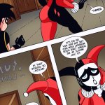Harley and Robin in The Deal porn comic