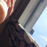 Sotto le palle vista cavalcando il mio cazzo