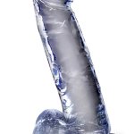 King Cock 7 Inch Suction Cup Dildo with Balls