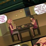 Porn comic The Forgotten Birthday. Nyx. Erotic comic and the girls