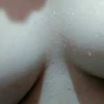 HD Teasing my hard pink nipples in the shower. Natural boobs!