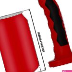 Silicone Fusion Komodo Electro Dildo