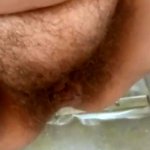 Fat pussy granny pissing outside