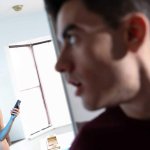 Hot mom Ariella Ferrera soaps big tits to titty fuck stepson in bathroom bang