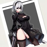 Hot 2B NieR: Automata Android Photographic Print for Sale by ecchigirls