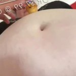 Stuffing BBW Feedee Girlfriend with Muffins in bed!