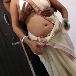 White saree Sexy Real xx Wife Blowjob and fuck Official Video By Villagesex91