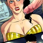 Porn comic Wonder Woman Blackmailed. Metrinome Erotic comic to fuck. He