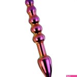 Dream Toys Ridged Anal Dildo stiklinis dildo