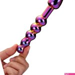 Dream Toys Ridged Anal Dildo stiklinis dildo