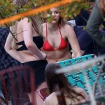 Chloe Grace Moretz in A Bikini On the Set of Neighbors 2 LA