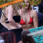 Chloe Grace Moretz in A Bikini On the Set of Neighbors 2 LA