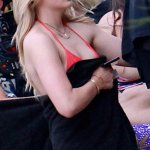 Chloe Grace Moretz in A Bikini On the Set of Neighbors 2 LA