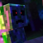 Creeper makes Jenny scream for Minecraft release
