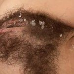 Brunette with small tits gets a cumshot on her hairy pussy feat. Promesita by EroCom