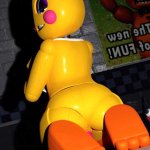 Five Nights At Freddys Toy Chica fnaf Dildo 3d