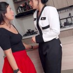 My lesbian landlady makes me have sex with her because I cant pay the rent.