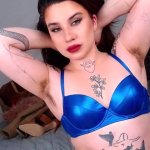 HAIRY ARMPITS SHINY LINGERIE THICK ASS