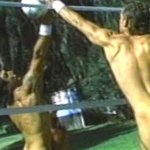 SPIKE IT NAKED- 4 Muscle Hunks Strip Nude in Volleyball Game