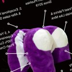 Furry Animal Skunk Butt Plush Sex Toy Sex n Dolls
