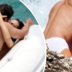 Theo James gets hot and heavy with Leonardo DiCaprios girlfriend Vittoria Ceretti for ad
