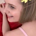 Pierwszy Raz Anal Z Seksown Blondynk Z Naturalnymi Cyckami Nastolatki