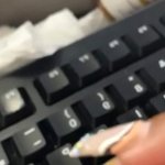Fingering Pussy at Work
