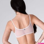 Lingerie Set Transparent White