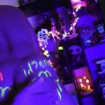 Goth girls raver Livestream ends in intense Fuck Machine Orgasms!!