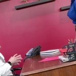 Mans huge dick suits the thick Latina MILF with a good office shag