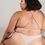 Naked plump ethnic female showing buttocks Free Stock Photo