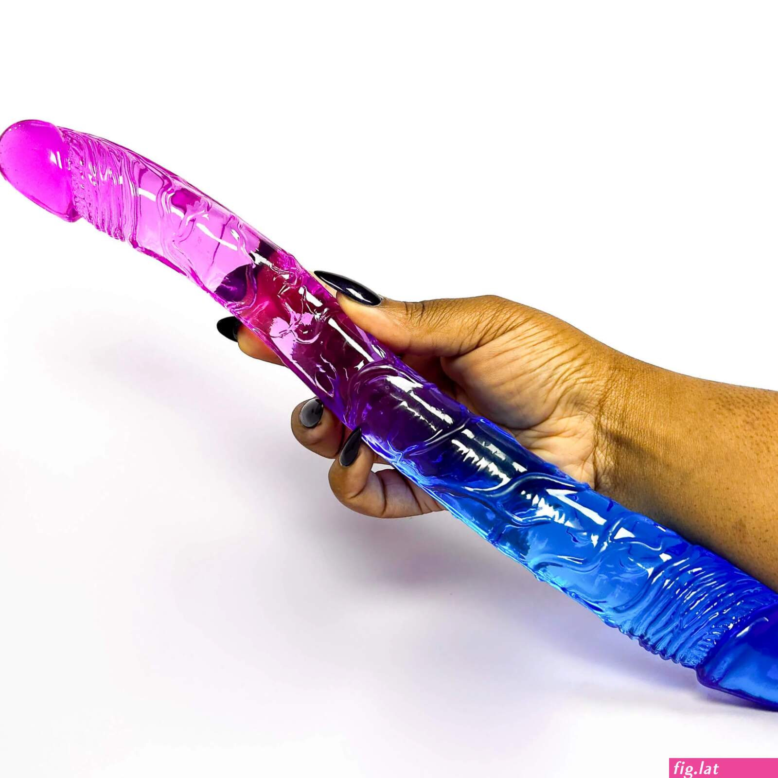 Fingering double dildo (photos)