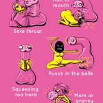 What Could Go Wrong During A Blowjob? Infographic