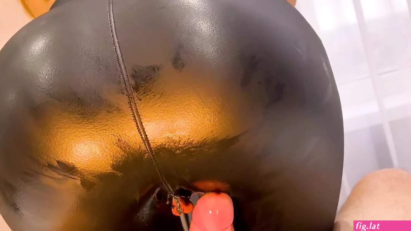 Leather leggings anal (photos)