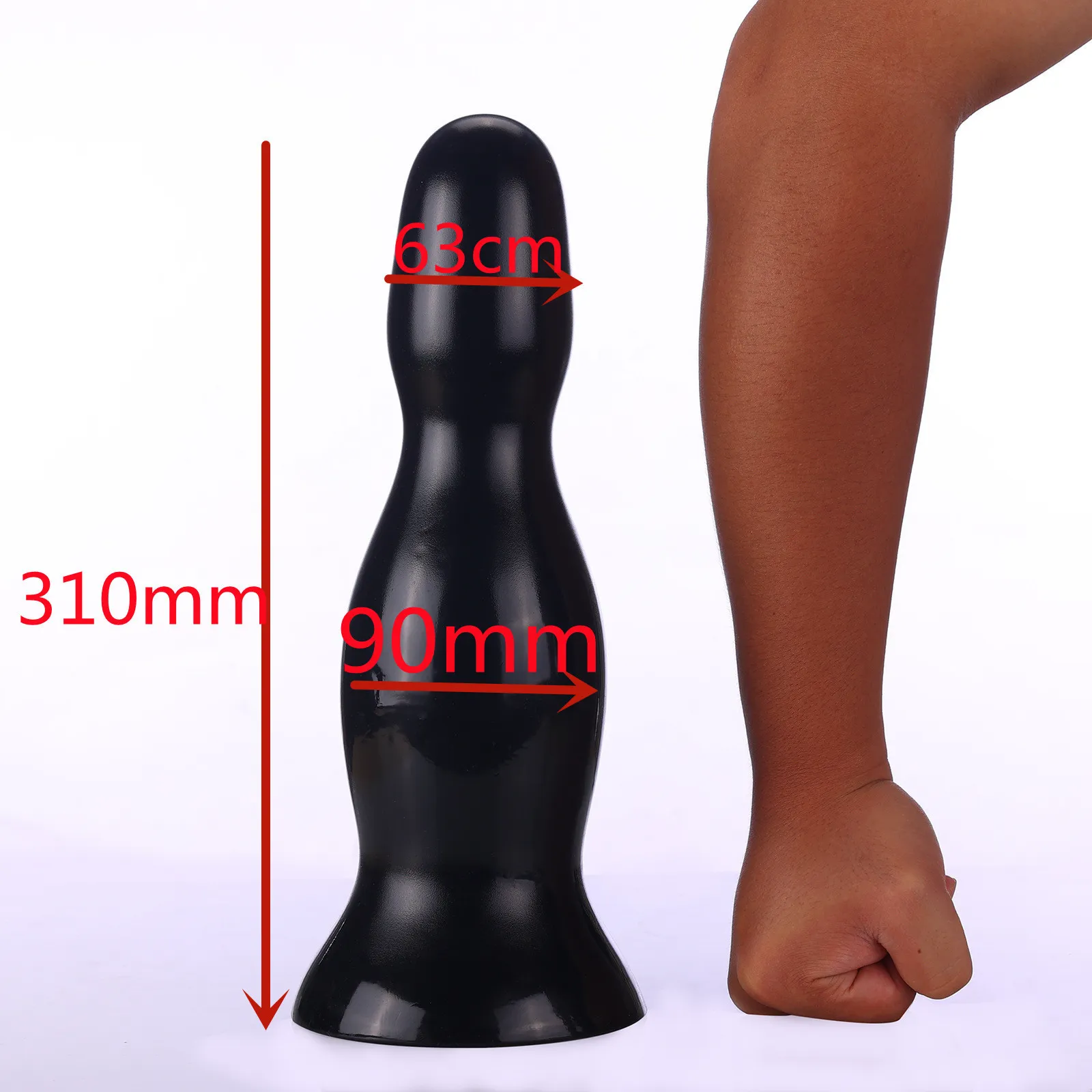 Oversized anal dildo (photos)