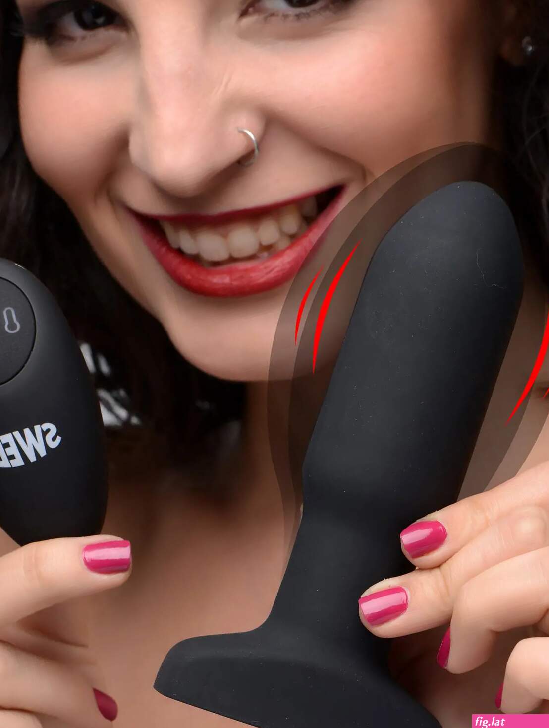 Anal inflatable blow up butt plug (photos)