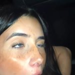 Hot slut sucking dick in a car